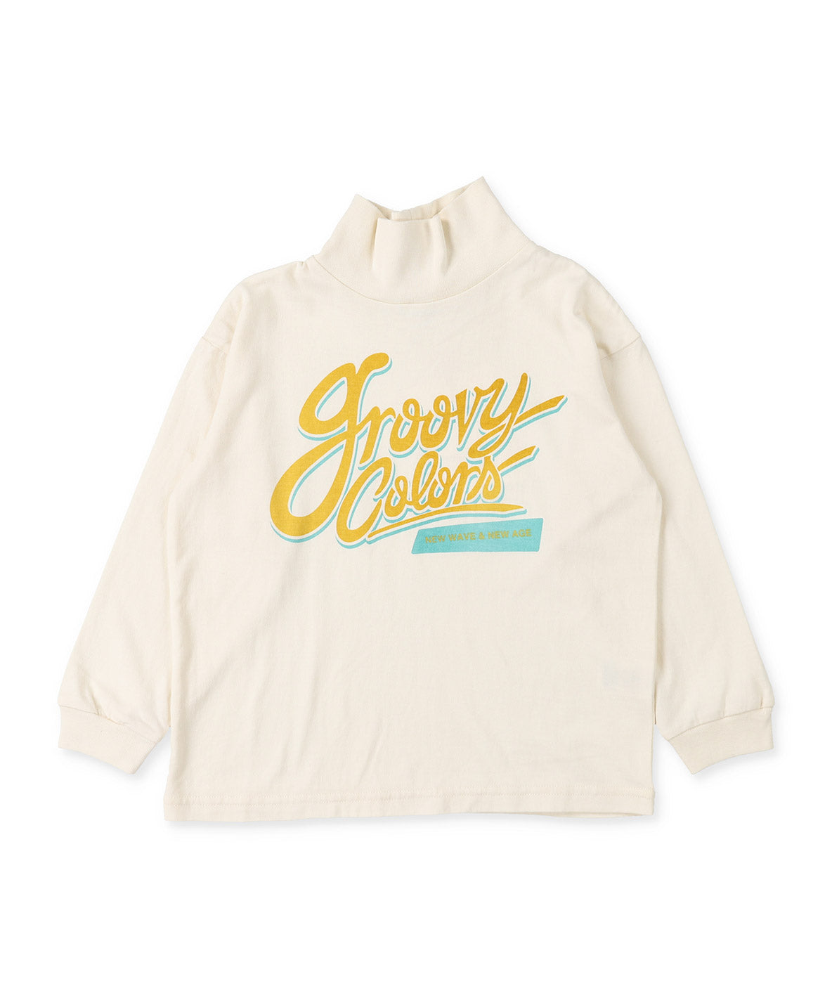 GROOVY High Neck Long Sleeve TEE