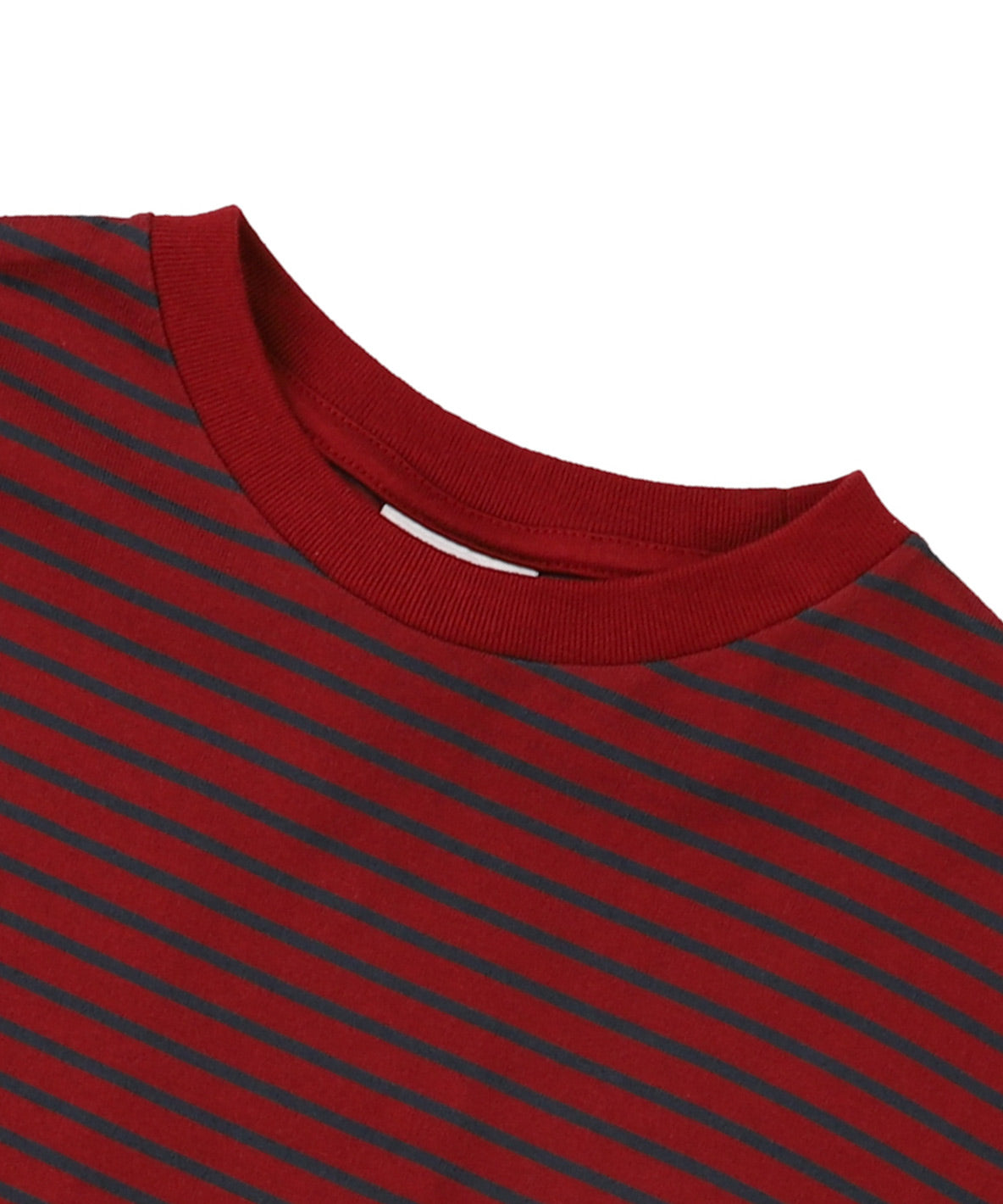 Striped FOCUS Tent-silhouette L/S Dress
