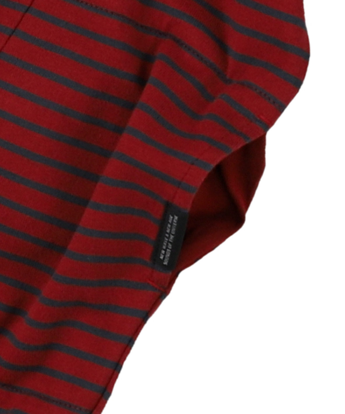 Striped FOCUS Tent-silhouette L/S Dress