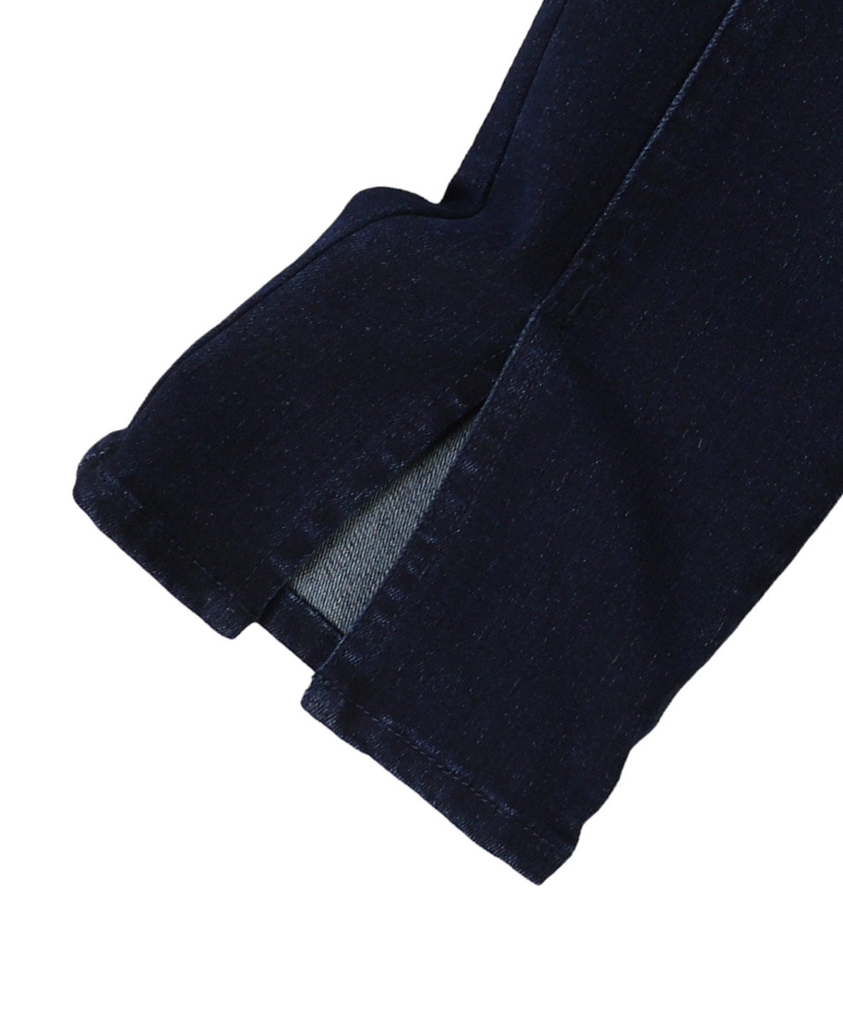 Stretchy Denim Slits Pants
