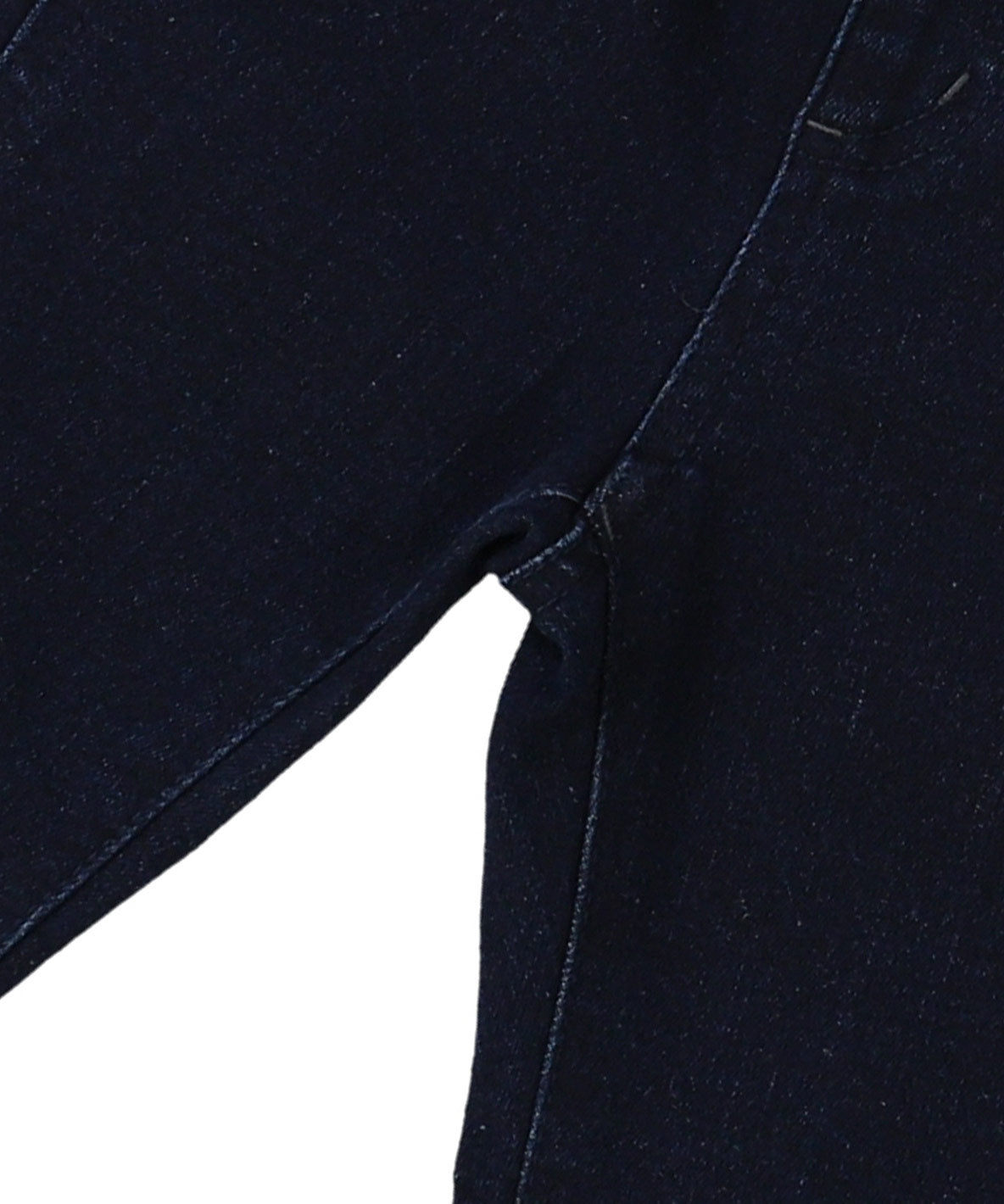Stretchy Denim Slits Pants