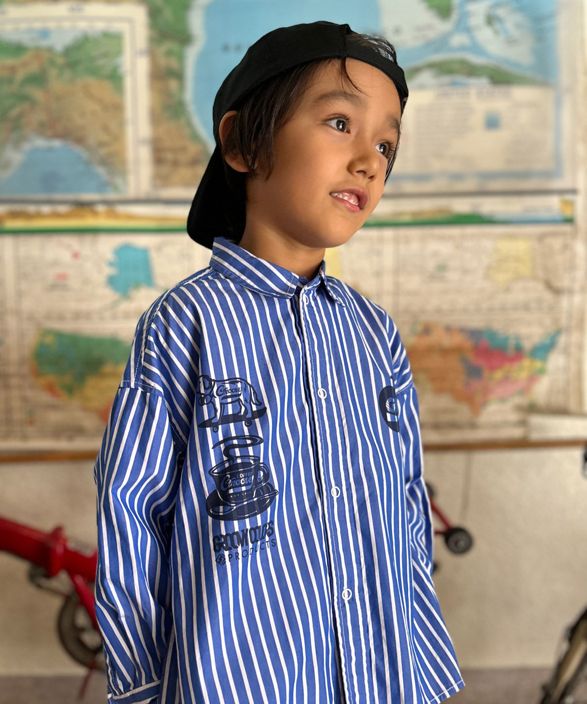 Striped Big Shirt