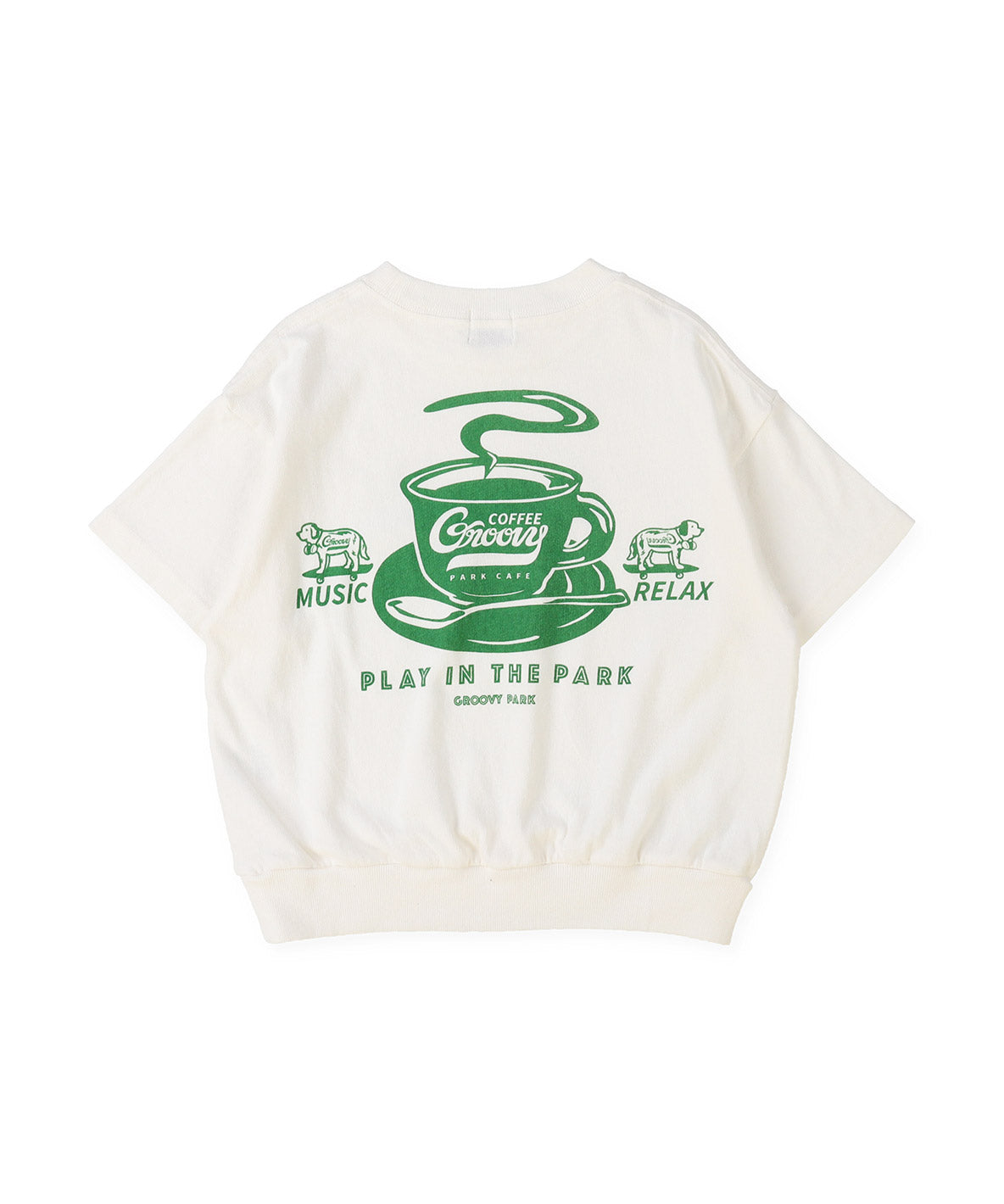Cotton Jersey GROOVY PARK CAFE TEE