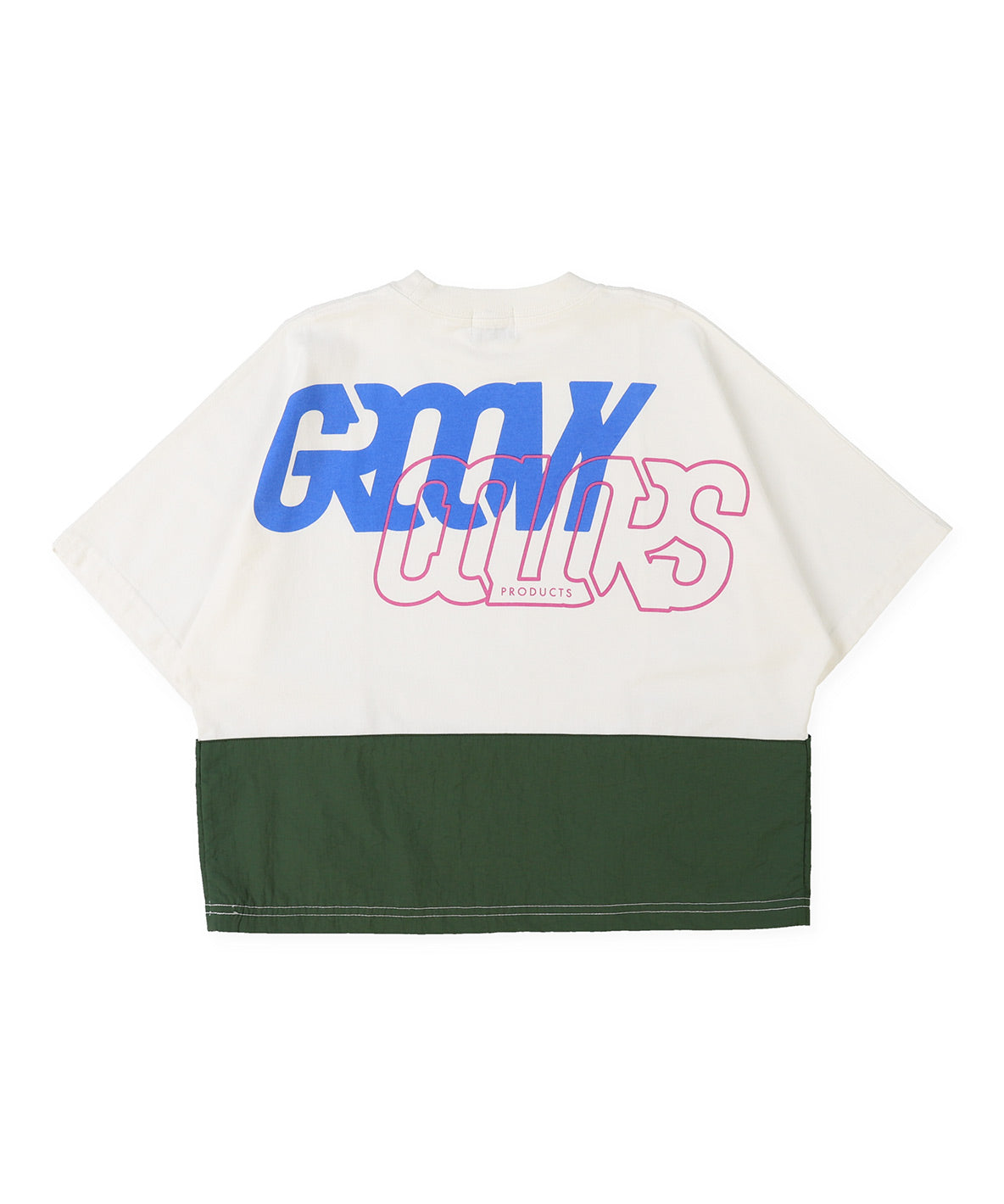 Cotton Jersey Switched Wide TEE