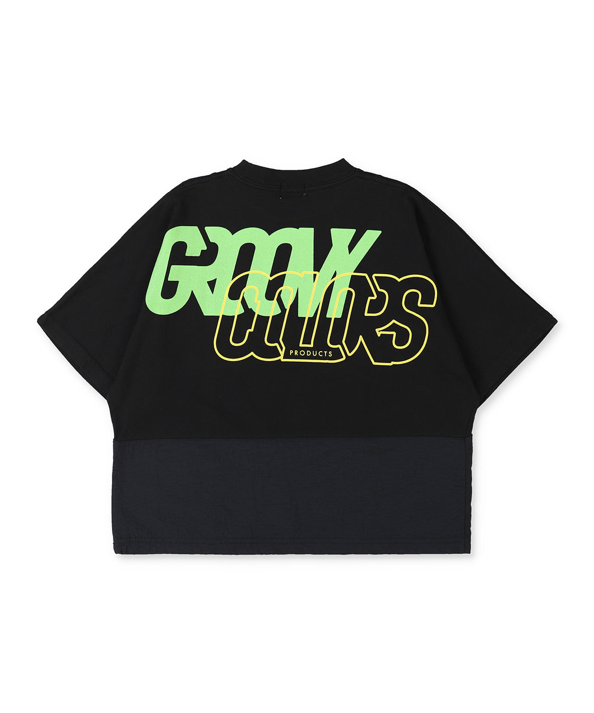 Cotton Jersey Switched Wide TEE