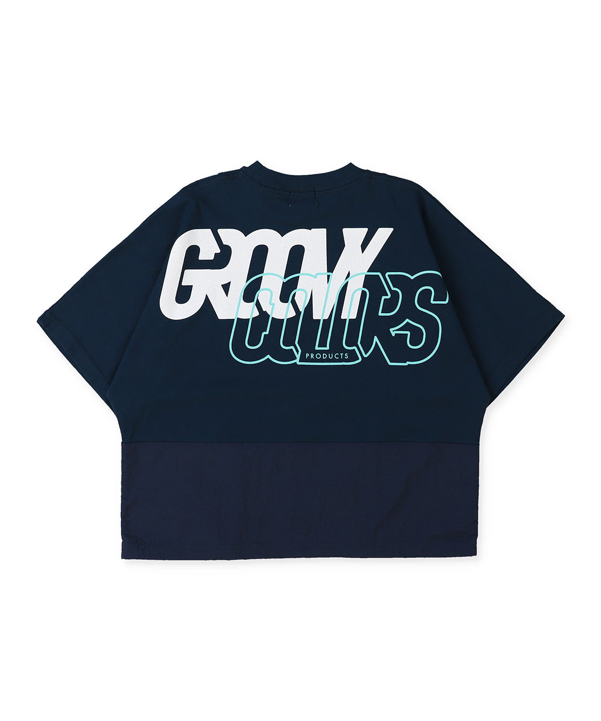 Cotton Jersey Switched Wide TEE