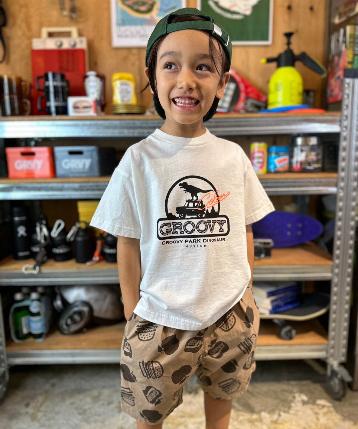 Cotton Jersey DINOSAUR TEE