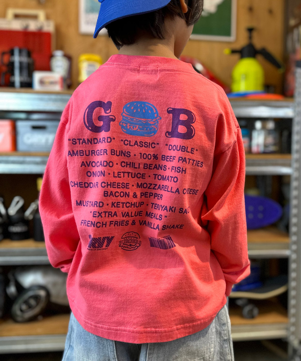 PARK CAFE BURGERS TEE