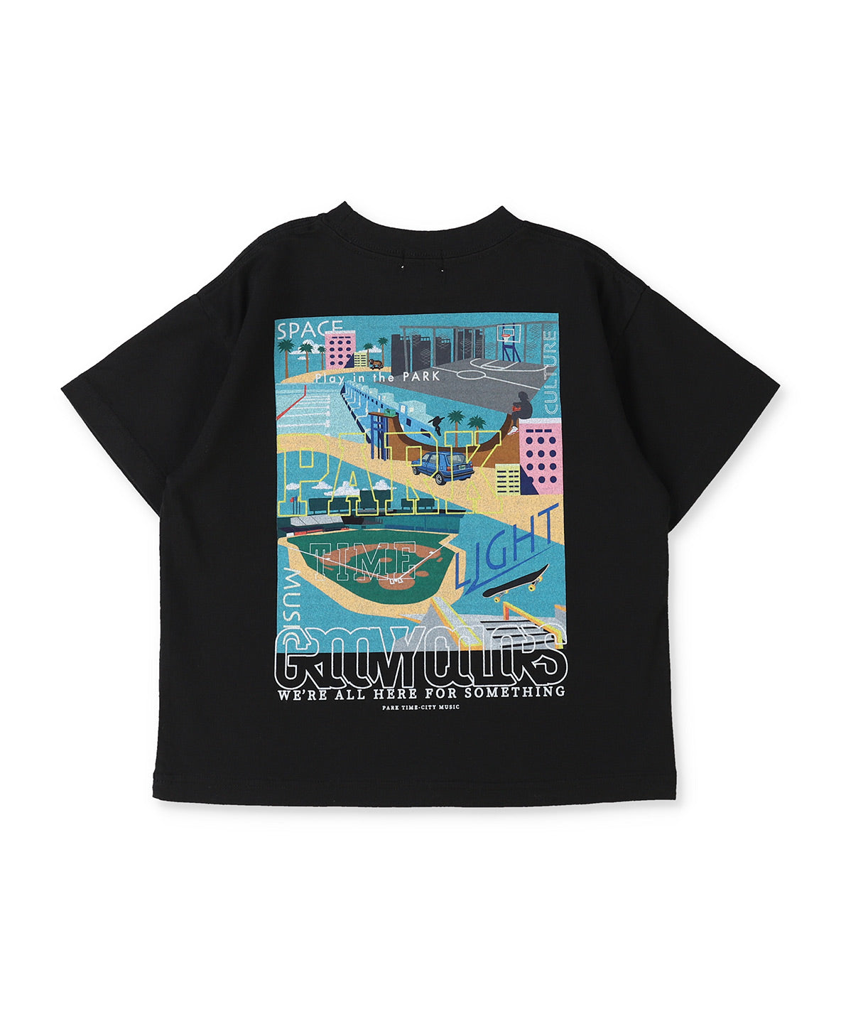 Cotton Jersey PLAY IN THE PARK TEE