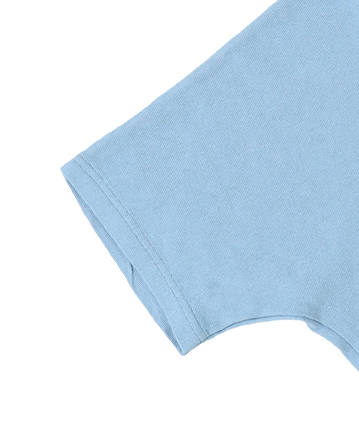 Cotton Jersey Striped Switched Wide TEE