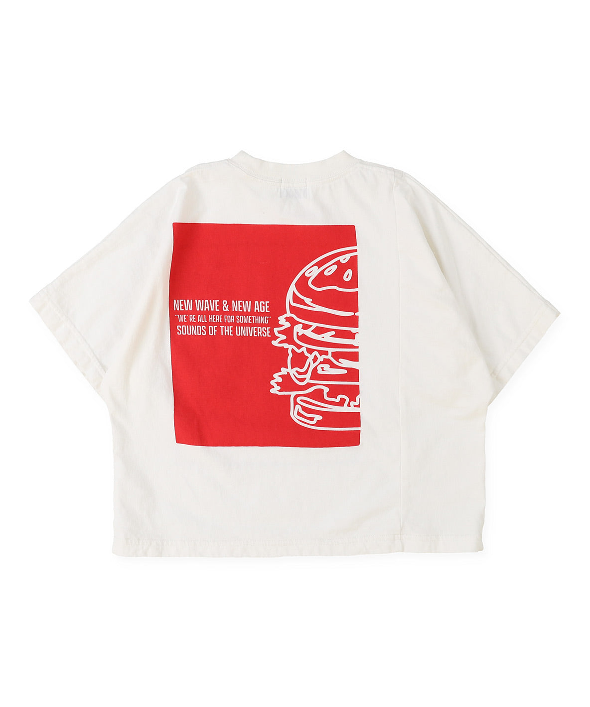 Cotton Jersey HAMBURGER Wide T-shirt