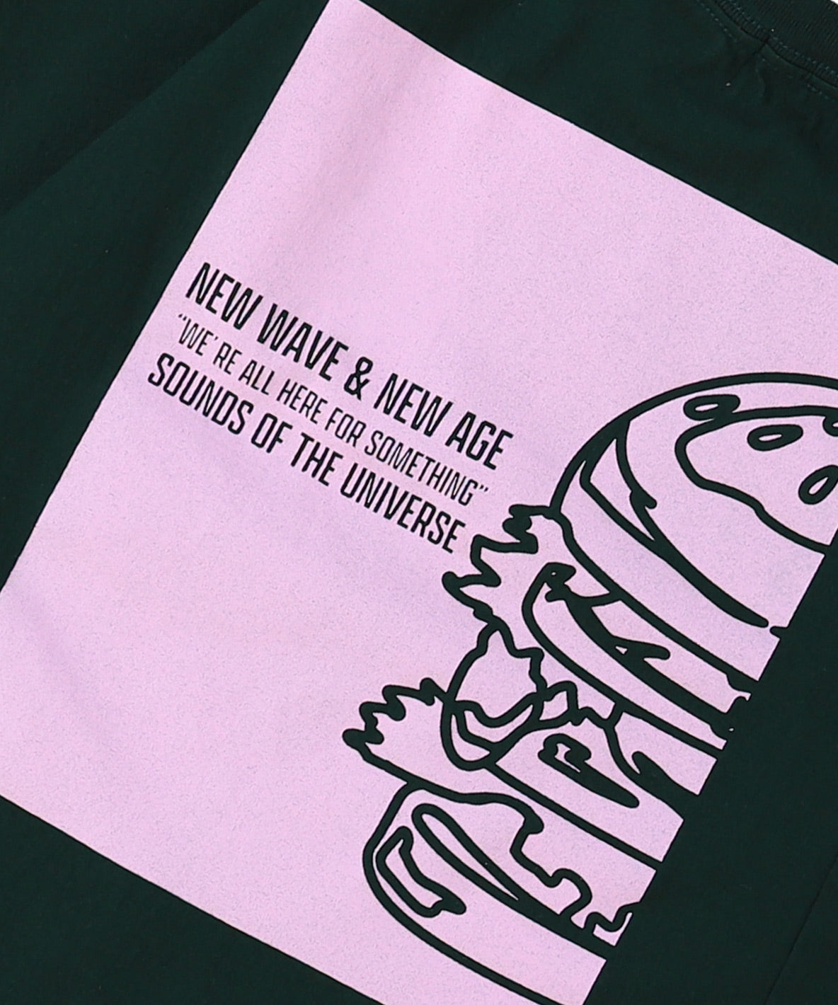 Cotton Jersey HAMBURGER Wide T-shirt