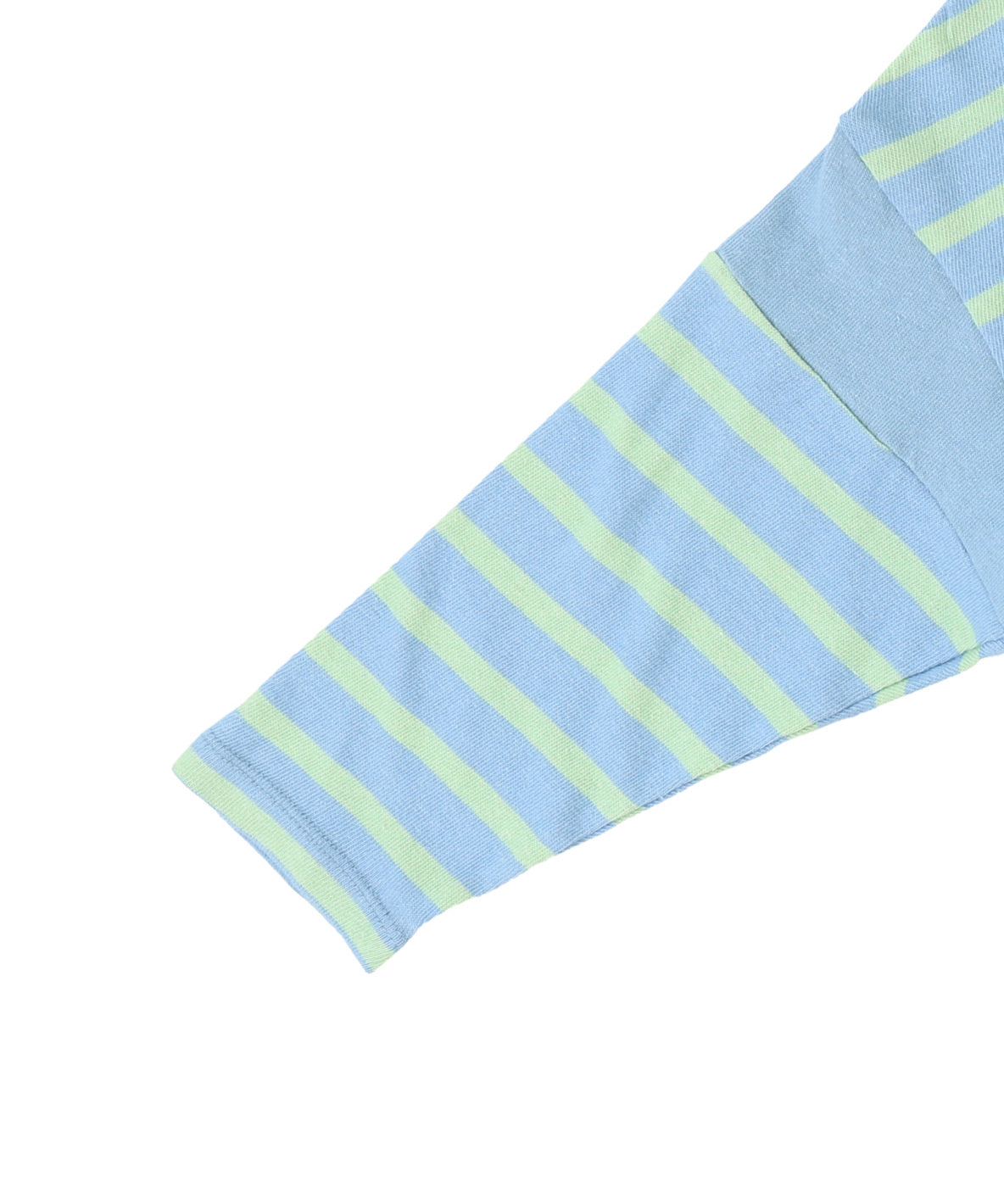 Striped Side Slit WIDE TEE
