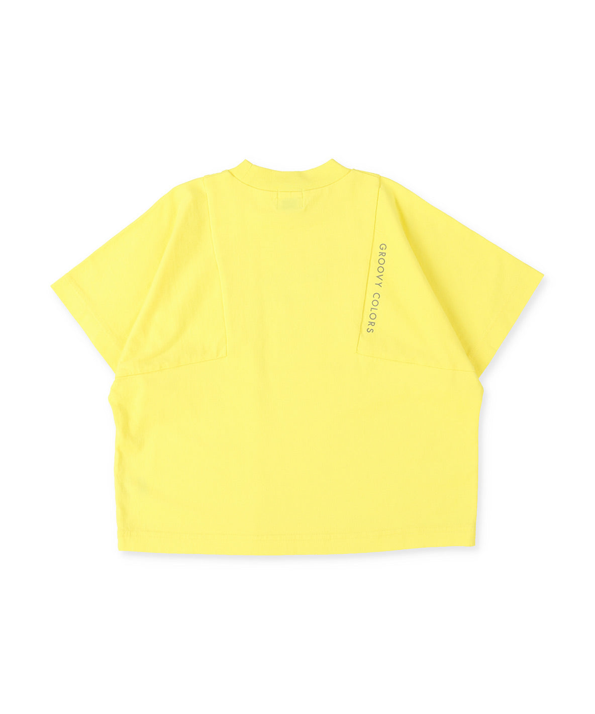 Cotton Jersey Square-sleeve TEE