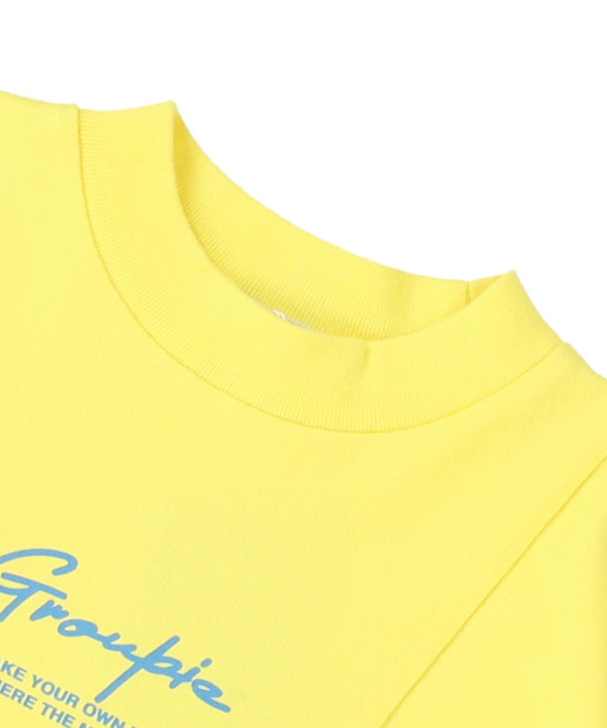 Cotton Jersey Square-sleeve TEE