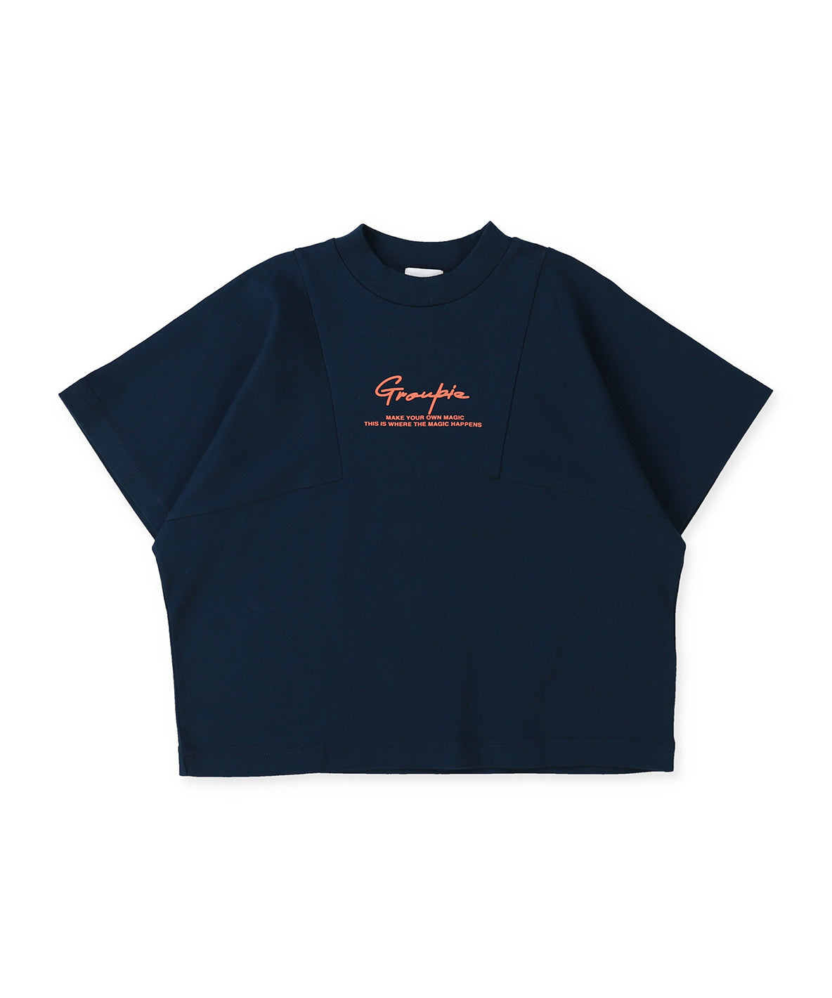 Cotton Jersey Square-sleeve TEE