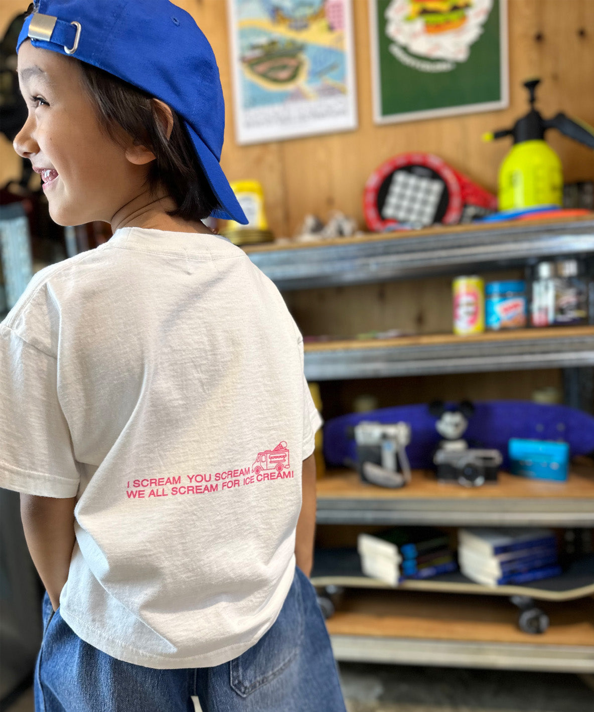 Cotton Jersey ICE CREAM TEE