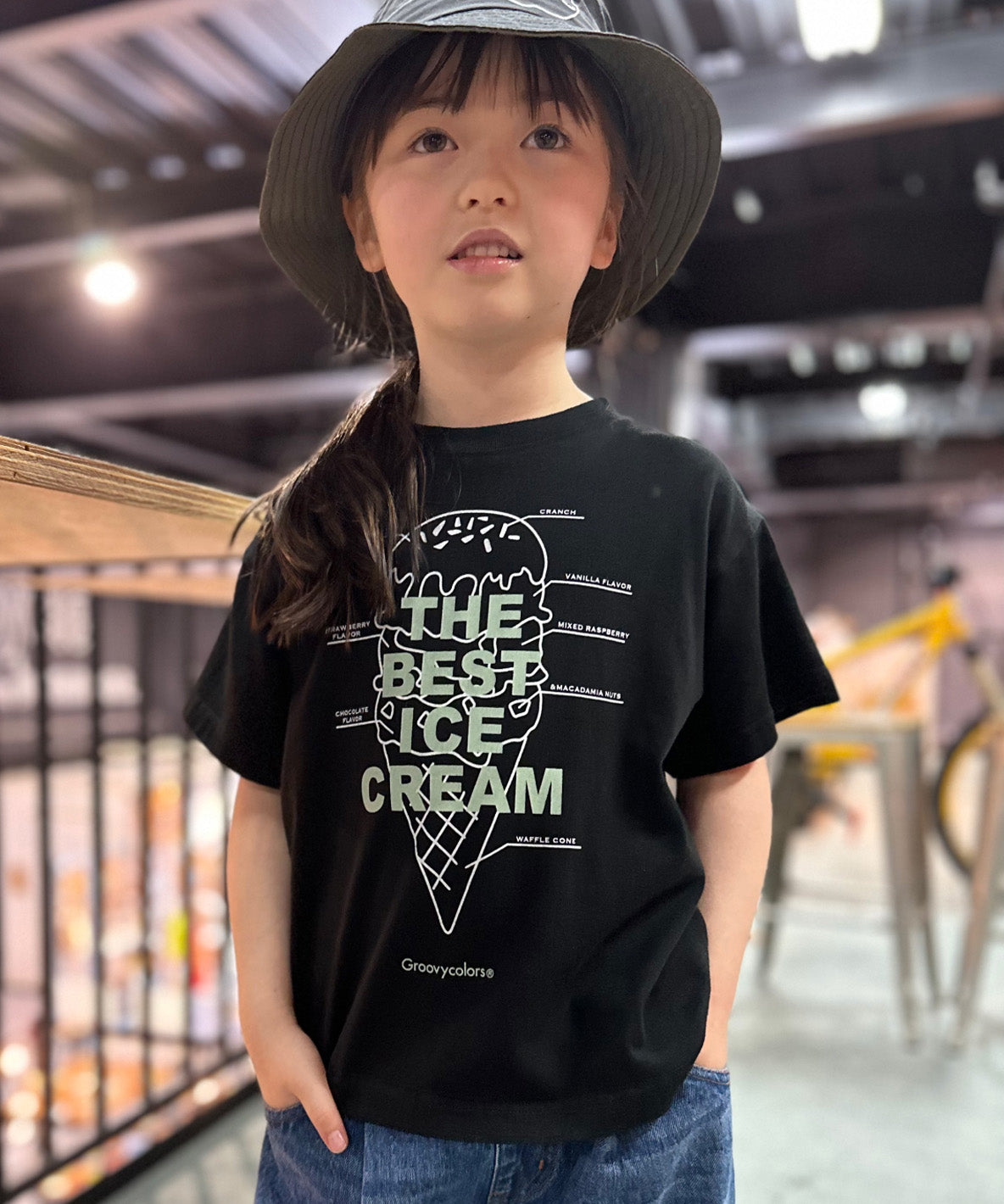 Cotton Jersey ICE CREAM TEE