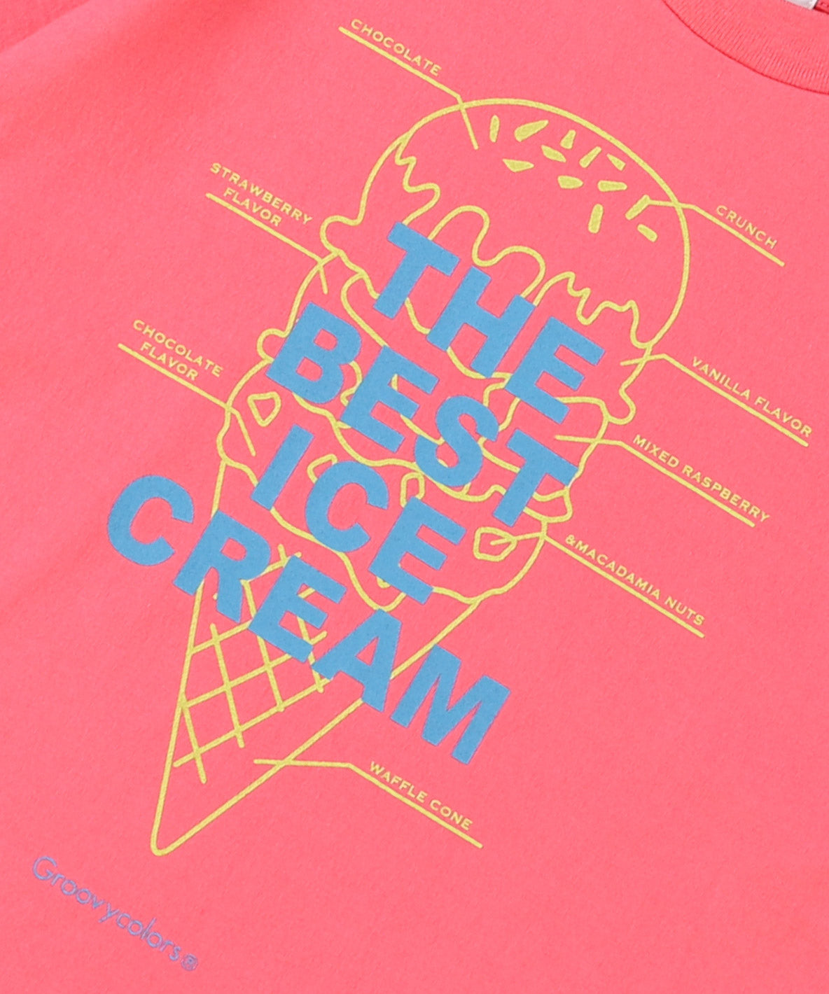 Cotton Jersey ICE CREAM TEE