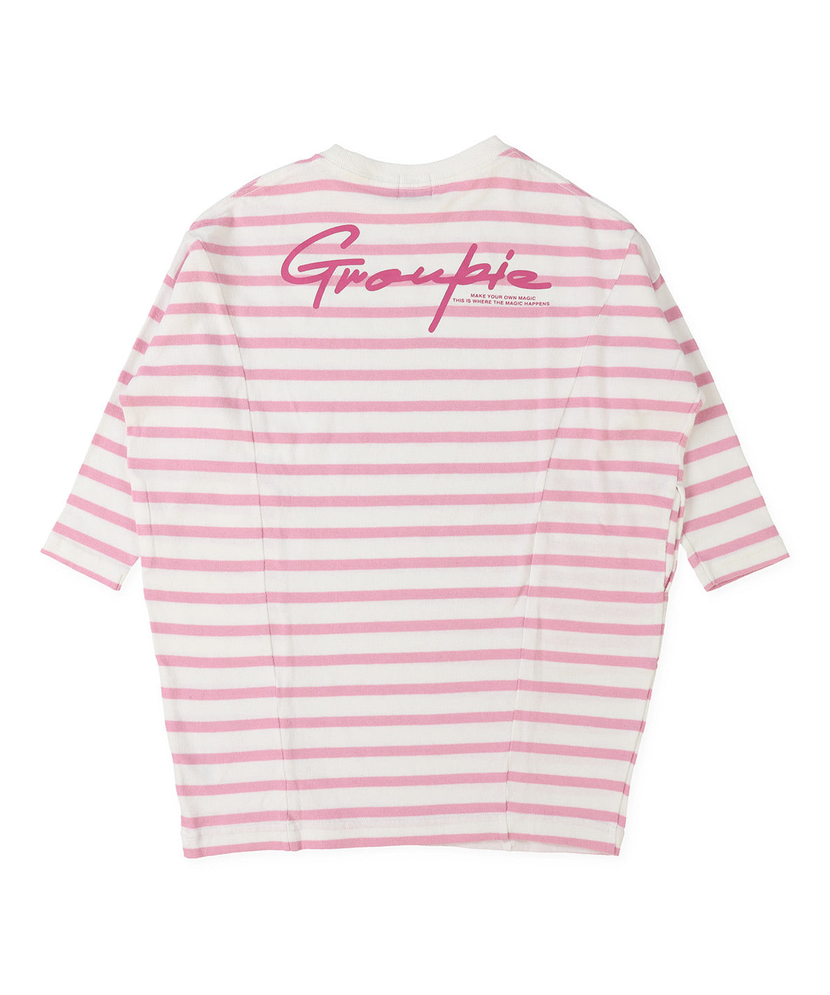 Striped Tent Silhouette L/S Dress