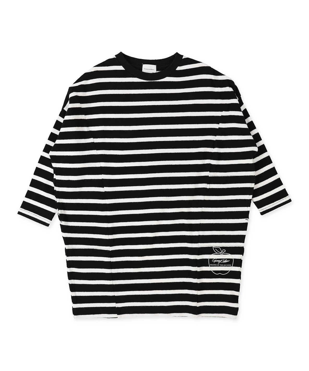 Striped Tent Silhouette L/S Dress