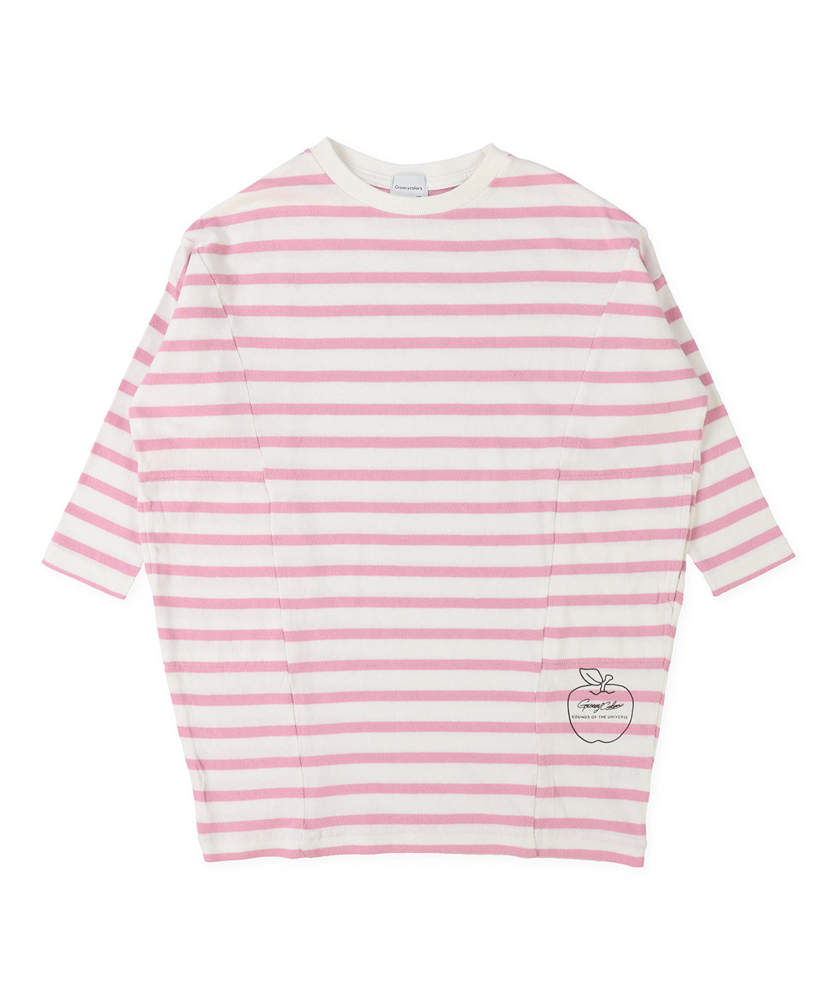 Striped Tent Silhouette L/S Dress