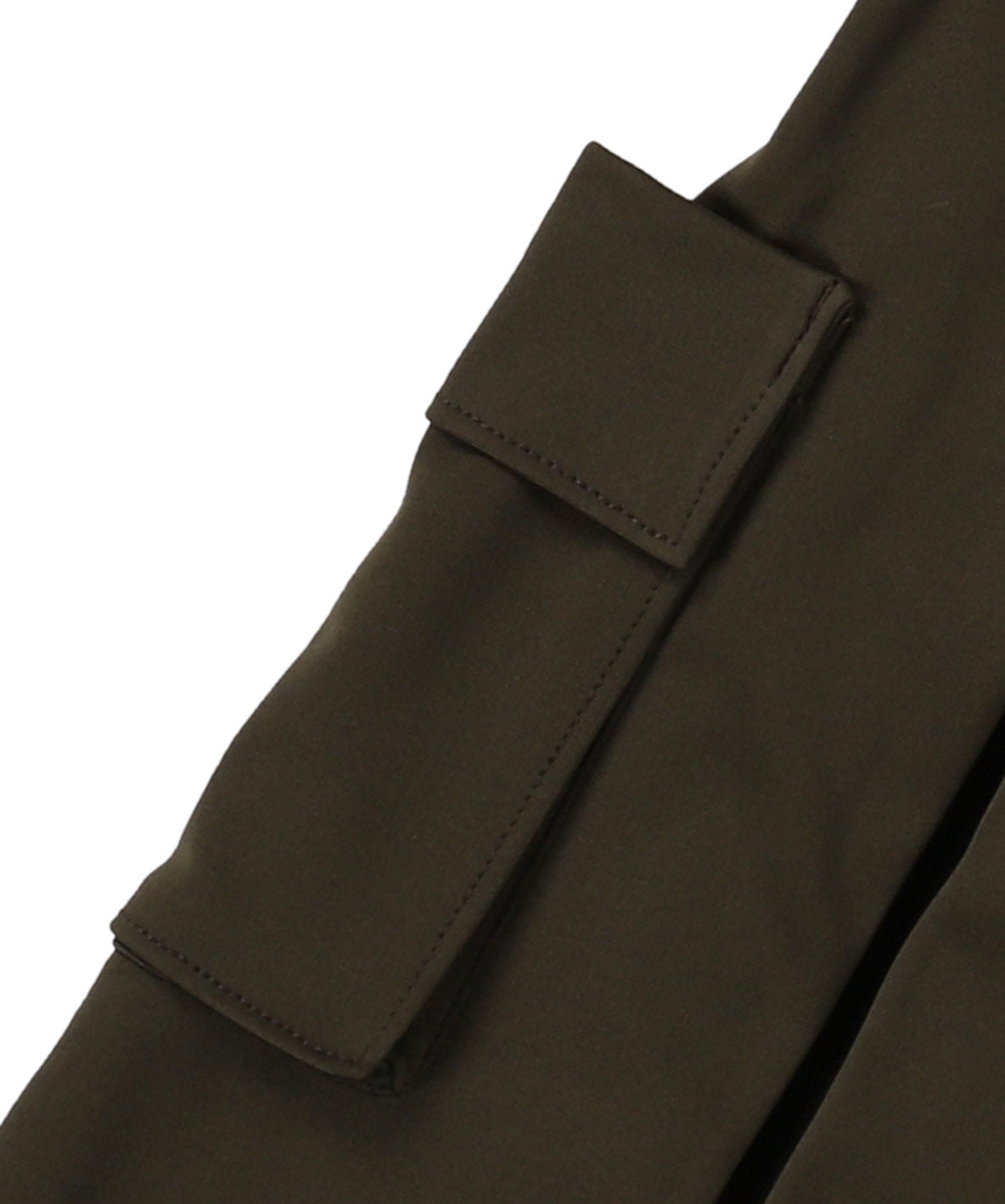 Stretchy Ponte Long Overall Skirt