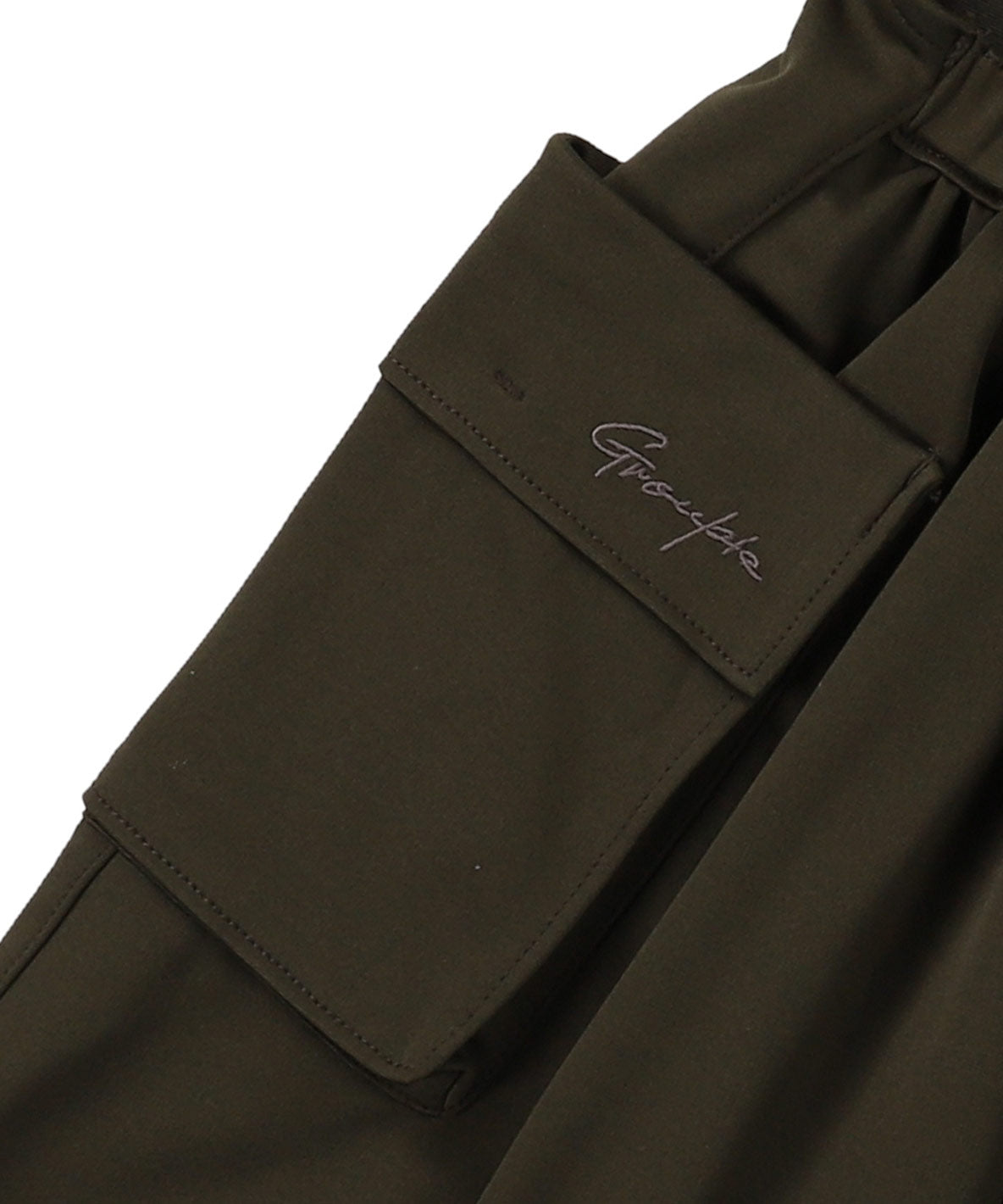 Stretchy Ponte Long Overall Skirt