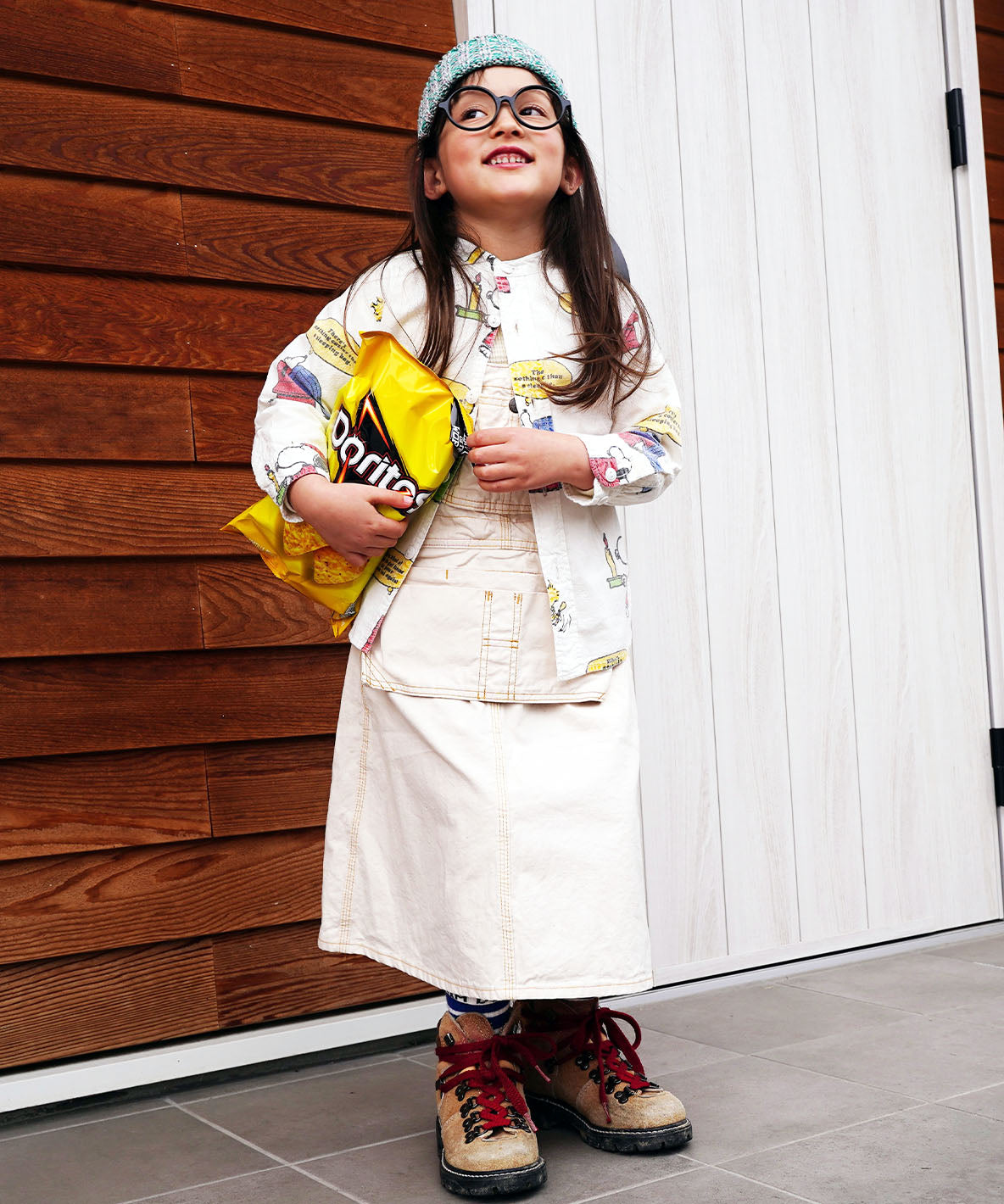 Duck Pinafore Dress
