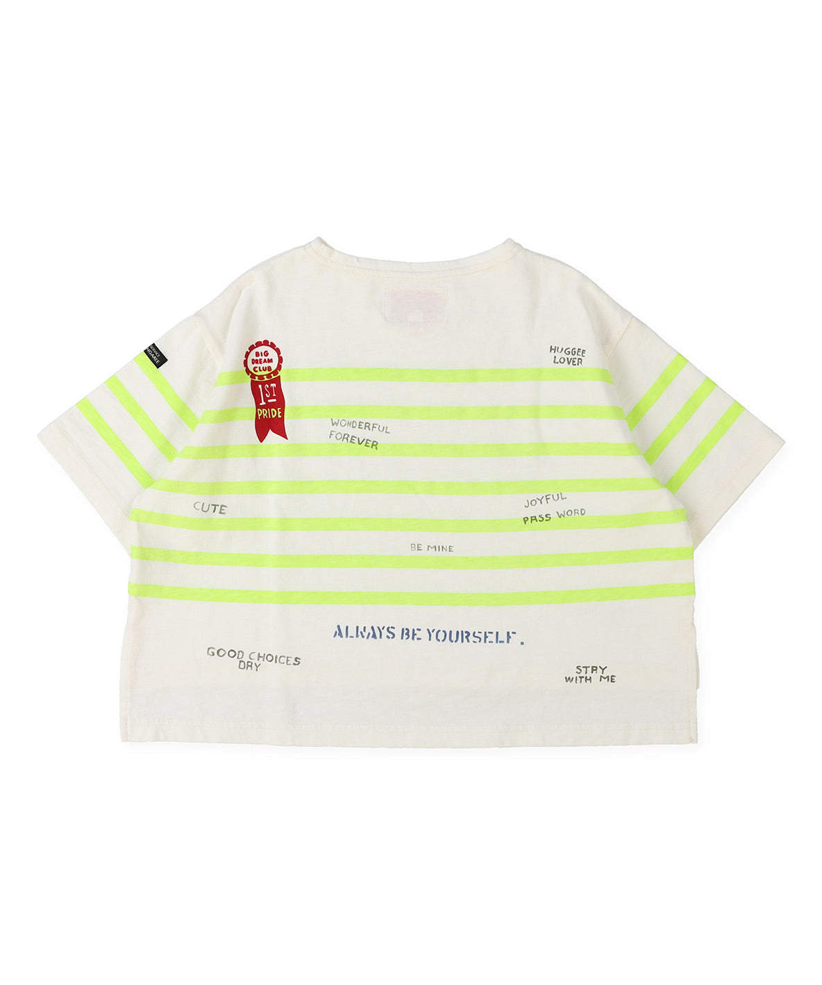 Striped and Print Tee