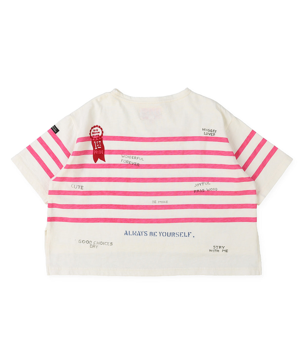 Striped and Print Tee