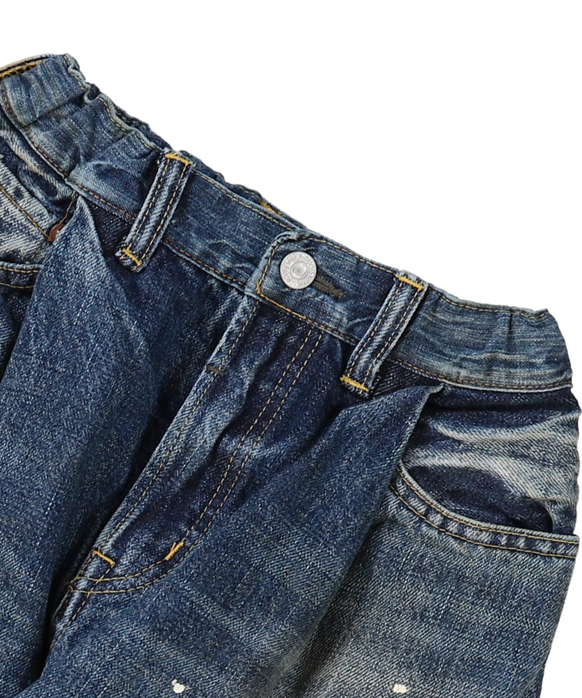 12oz Denim Tuck Pants