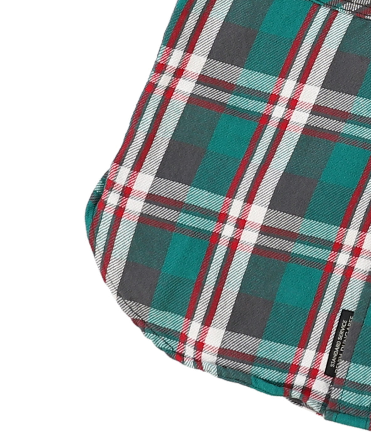 Uneven Plaid Shirt