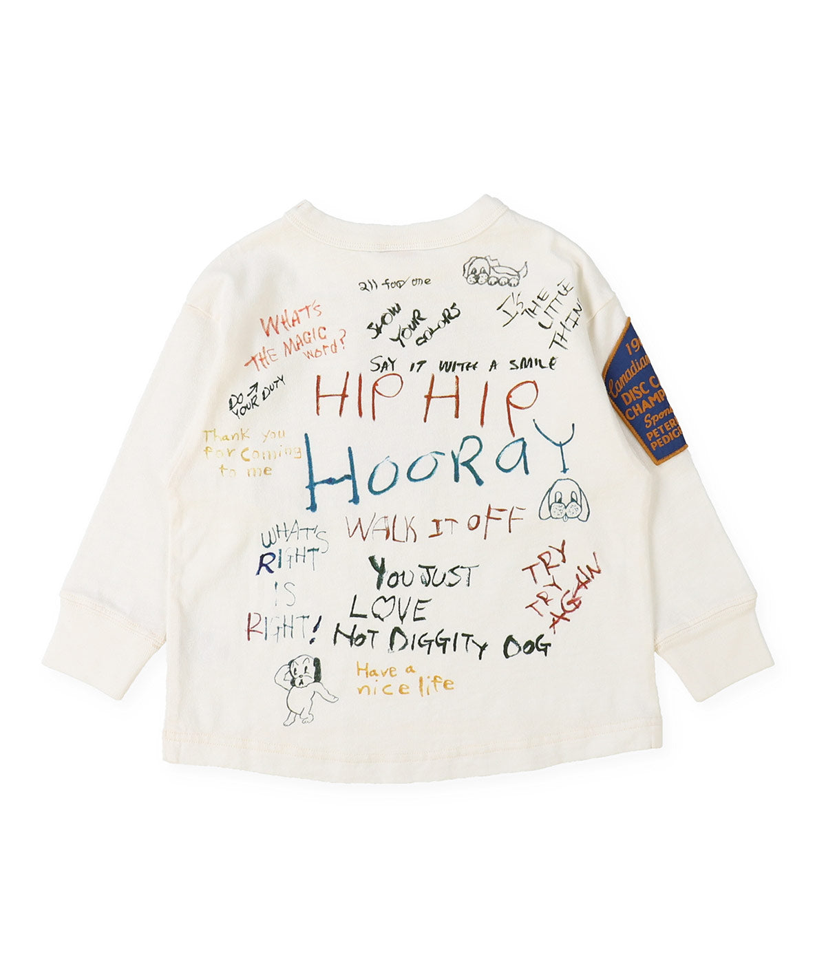 Scribble L/S Tee