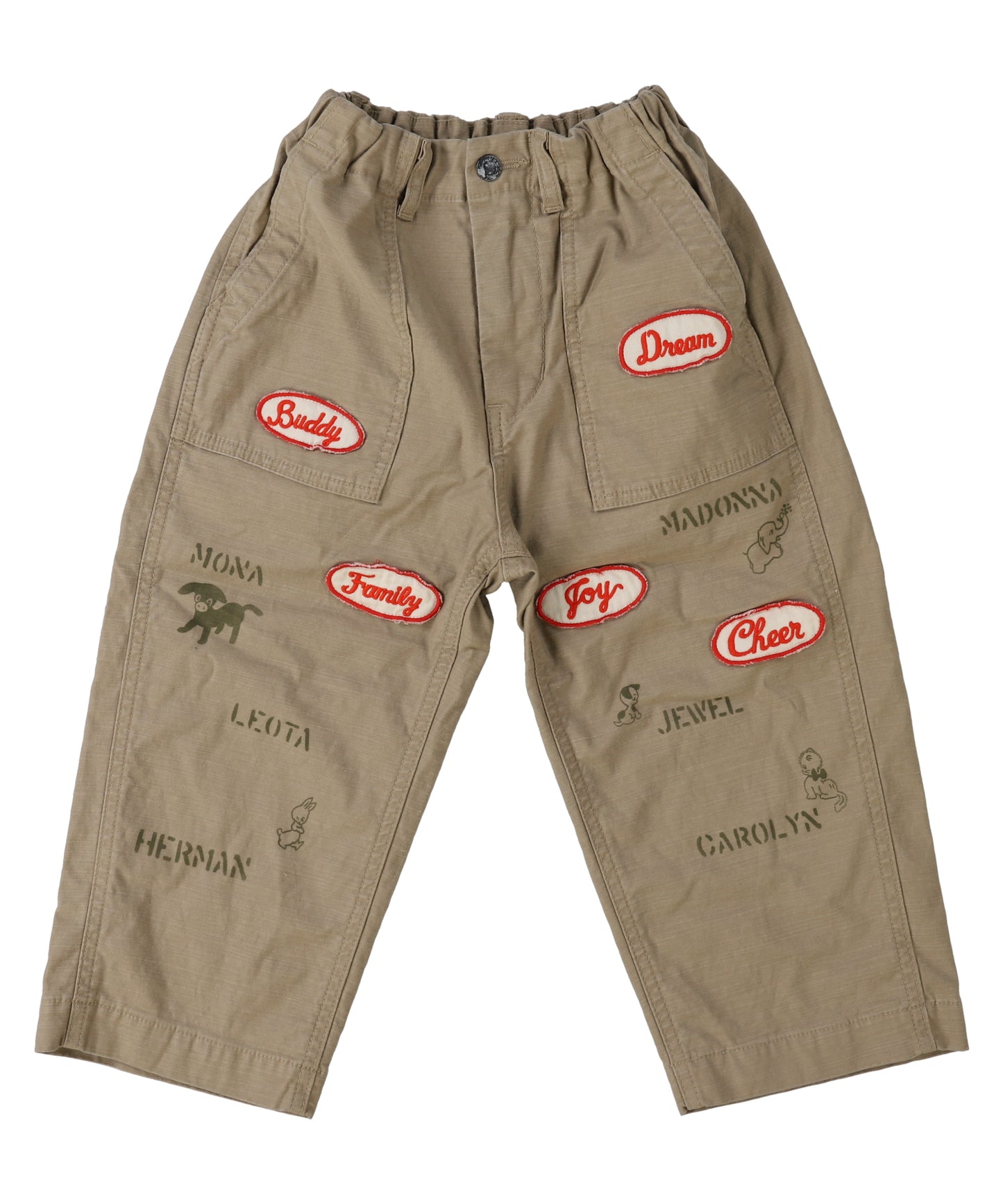 Stretch Back Satin Pants