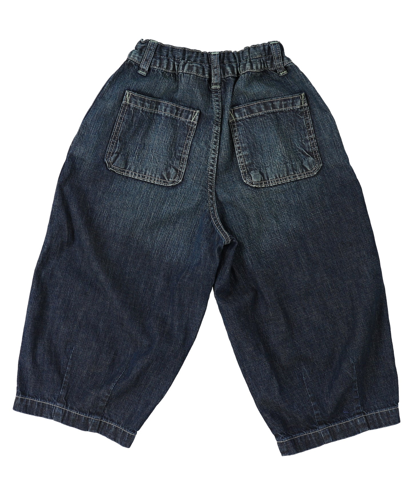 8oz Denim Scribble Balloon Pants