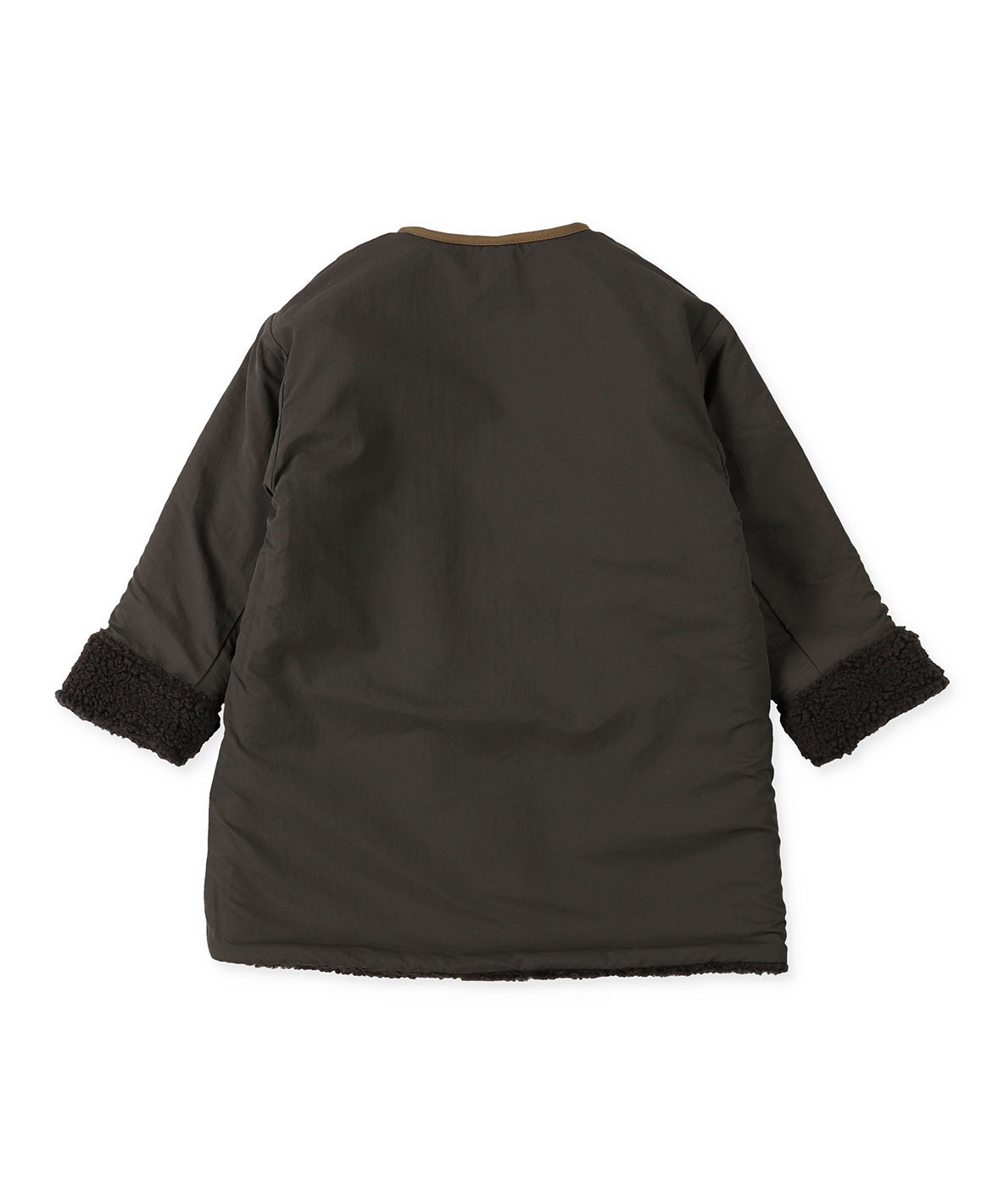 Heat Warm Sheep Boa Reversible Coat