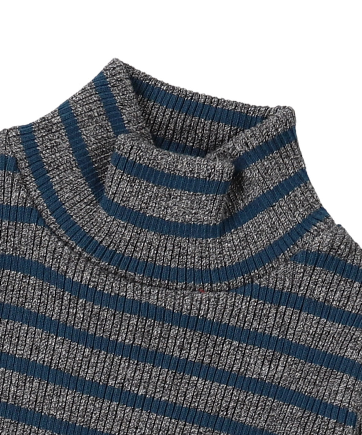 Washable Cotton Knit Turtleneck Pullover