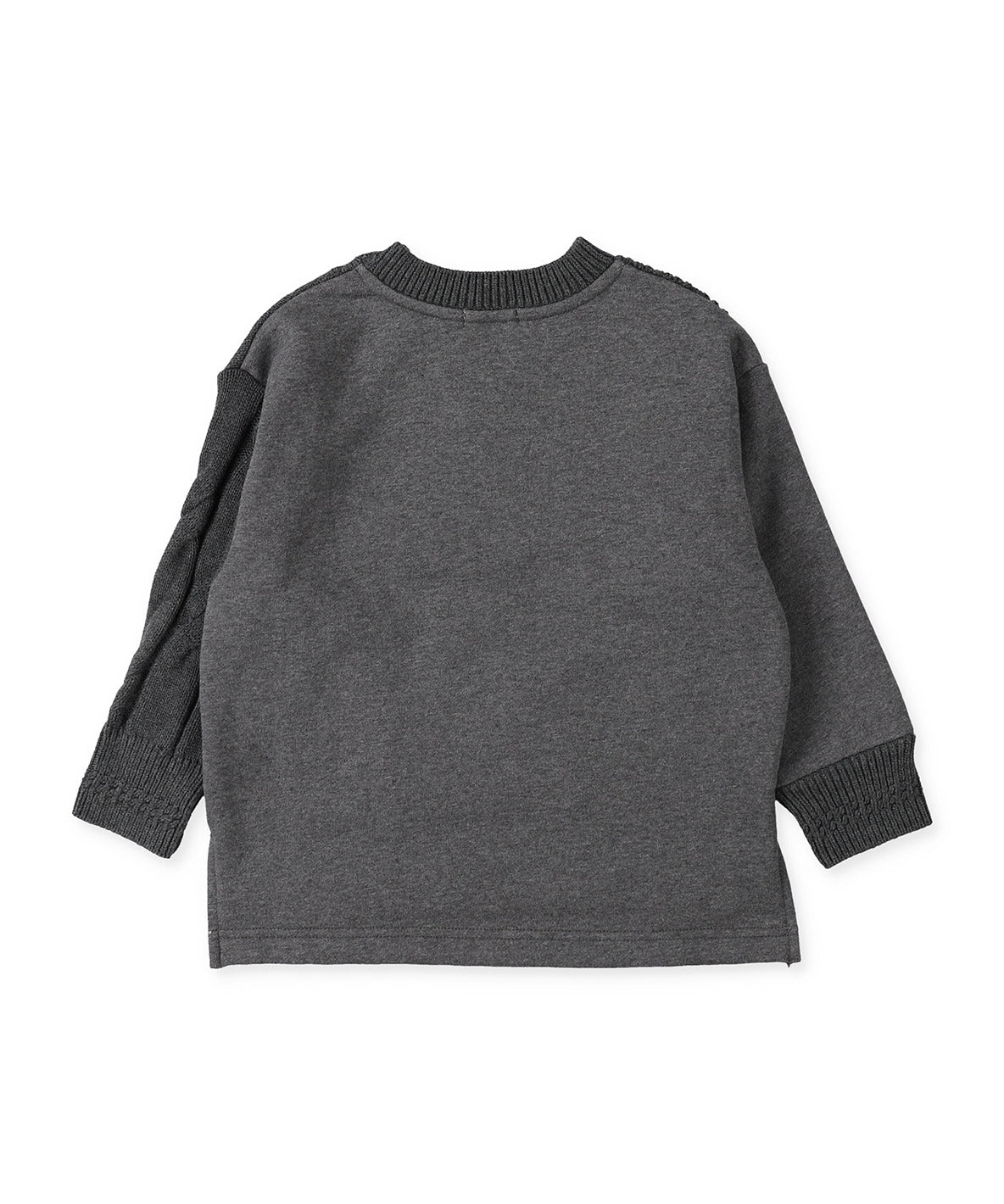 Pile and Knit Sweatshirt