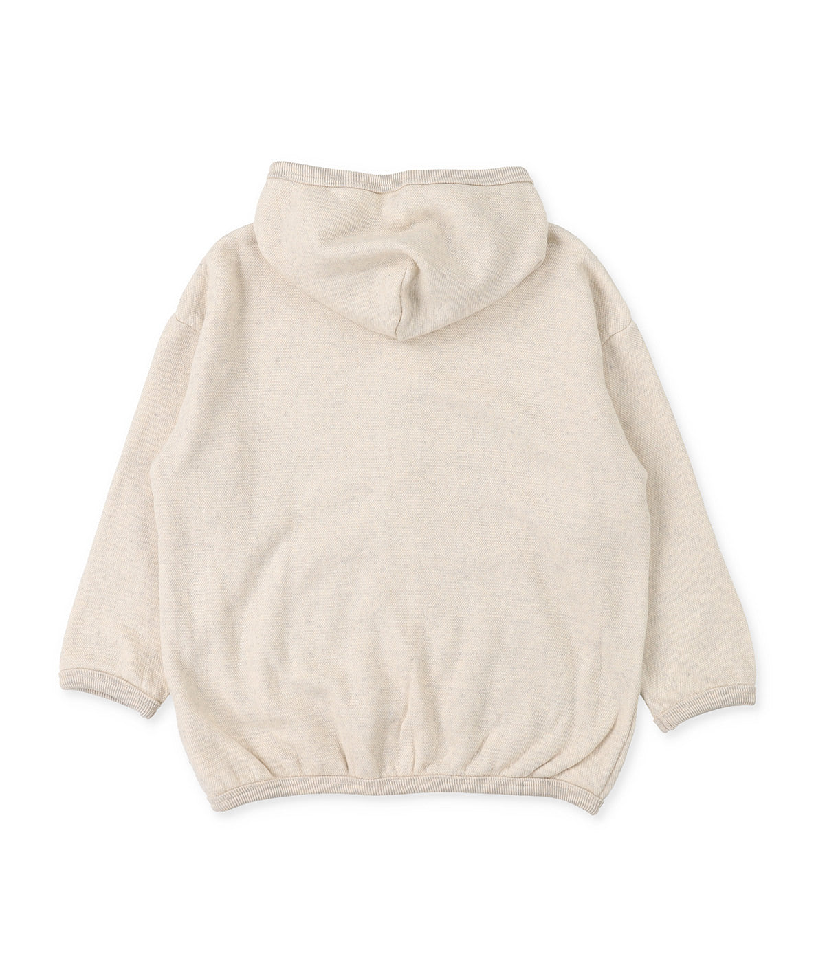 Long-cut Pile Zip-up Hoodie
