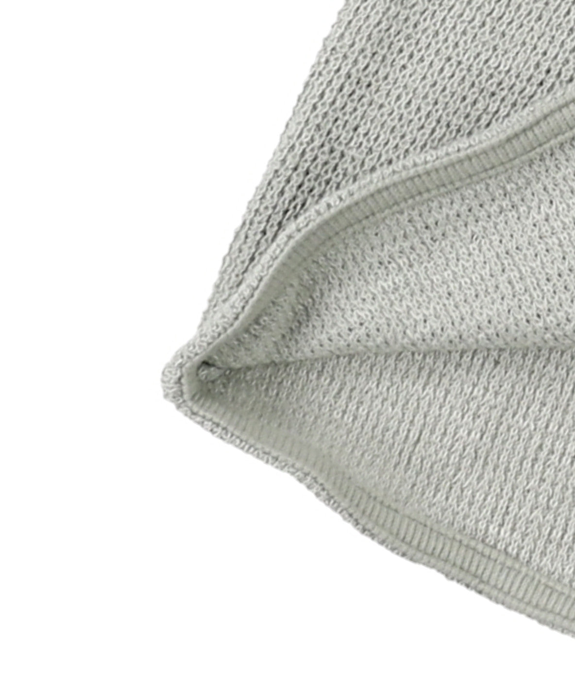 Slub Waffle Henry-neck TEE
