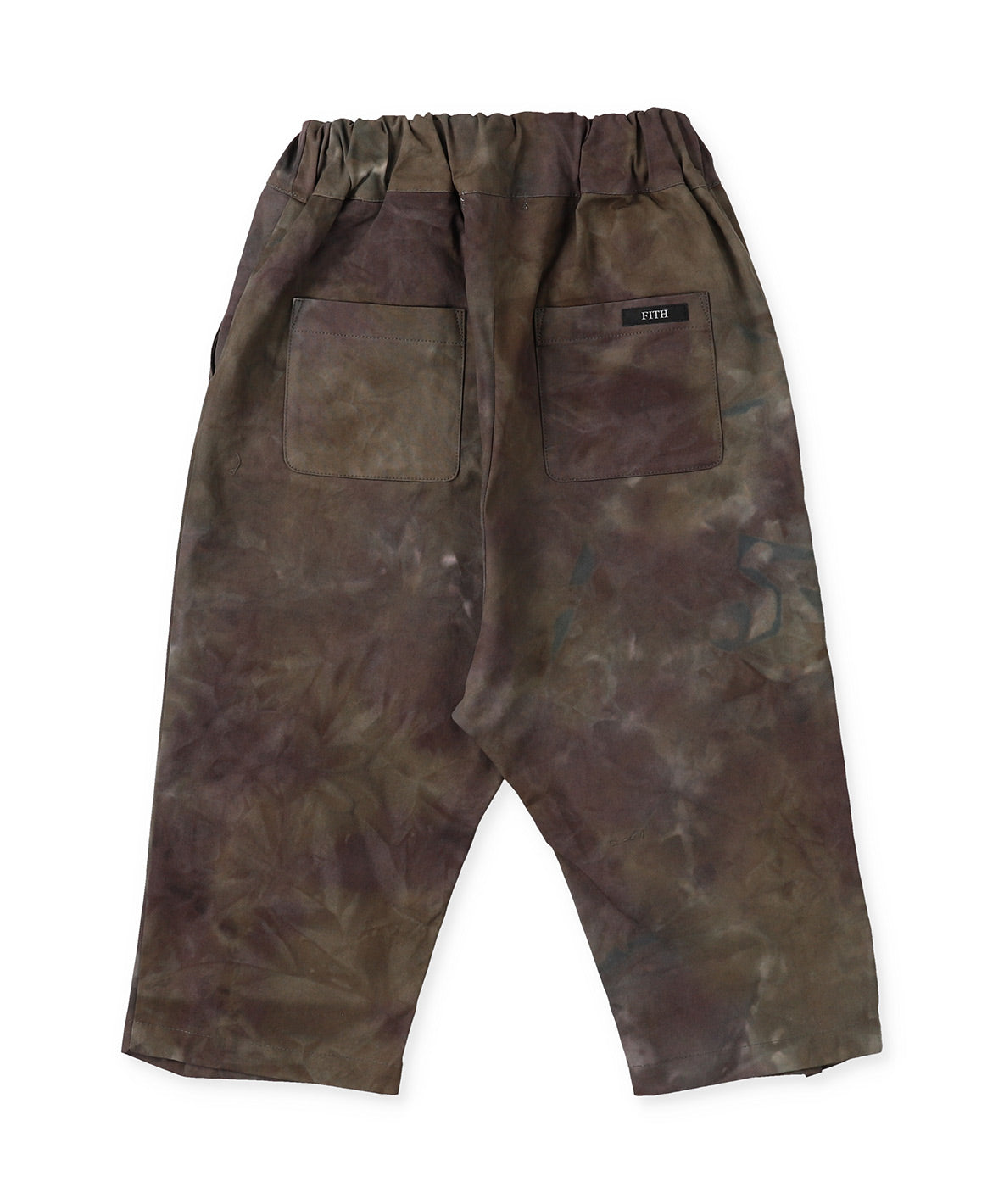 Cotton Weathercloth Tyuusen Center-tucked Pants