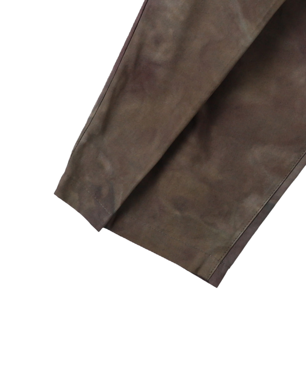 Cotton Weathercloth Tyuusen Center-tucked Pants