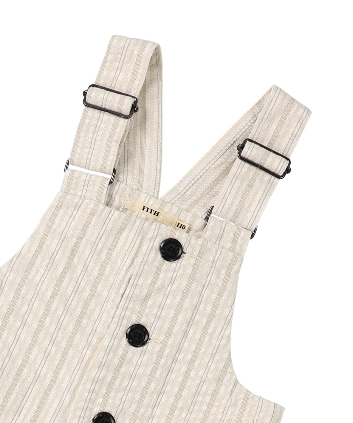 Mottle Striped Overalls