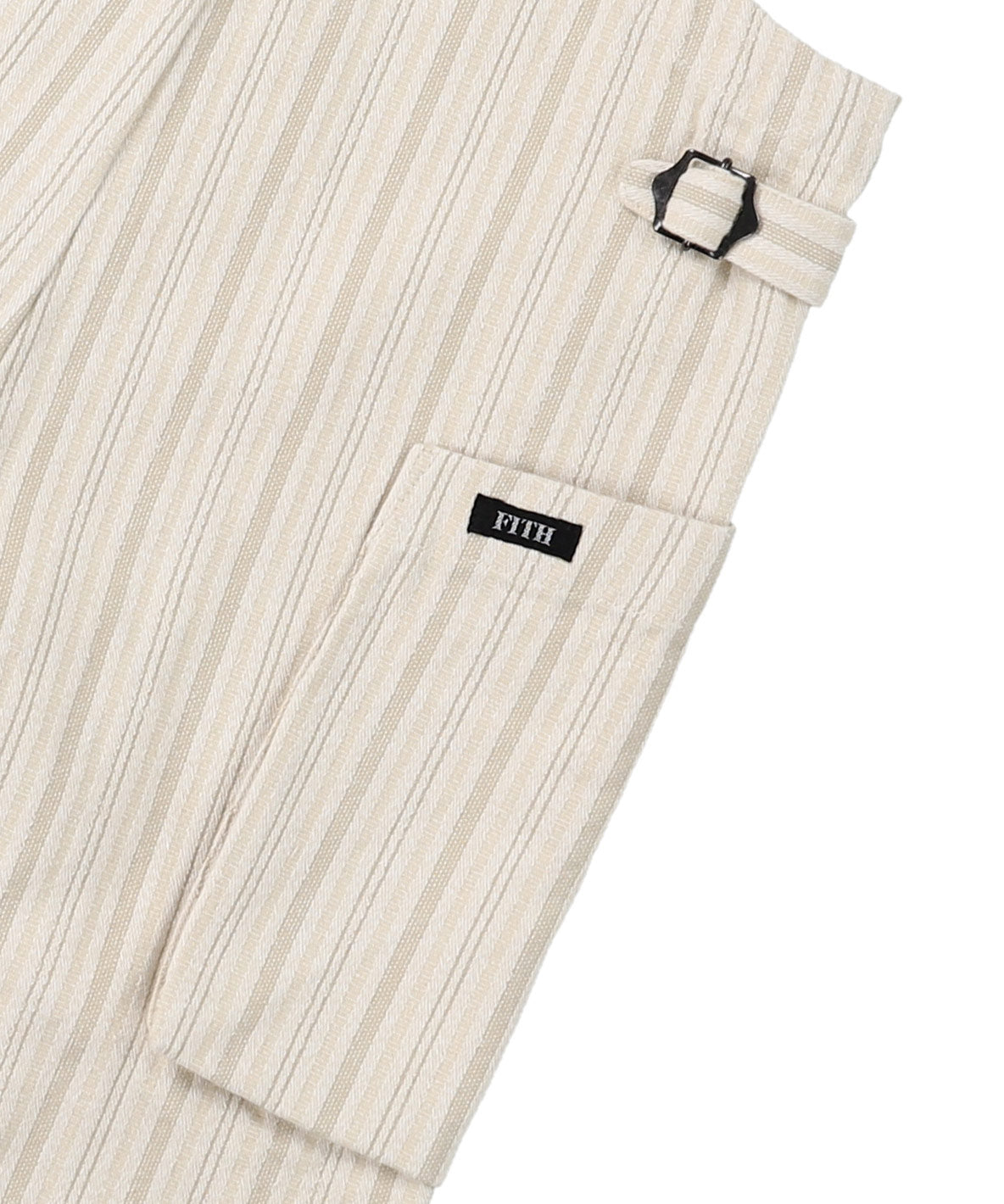 Mottle Striped Overalls