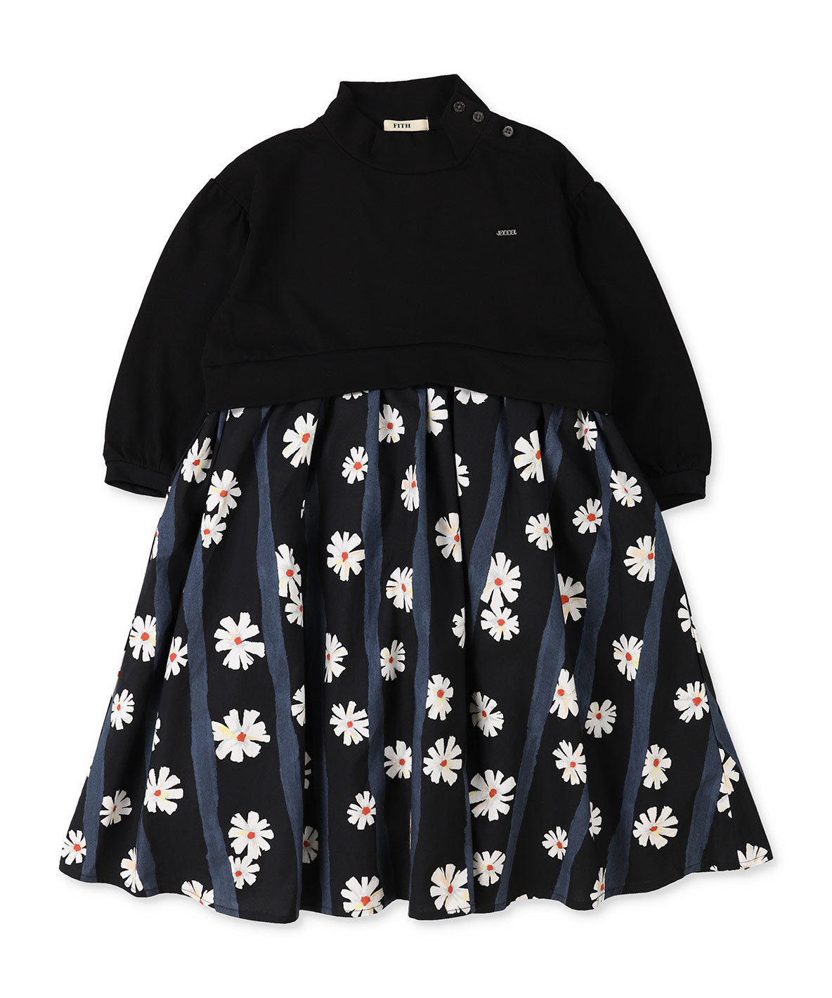 Plainstitch Flower Printed Dress
