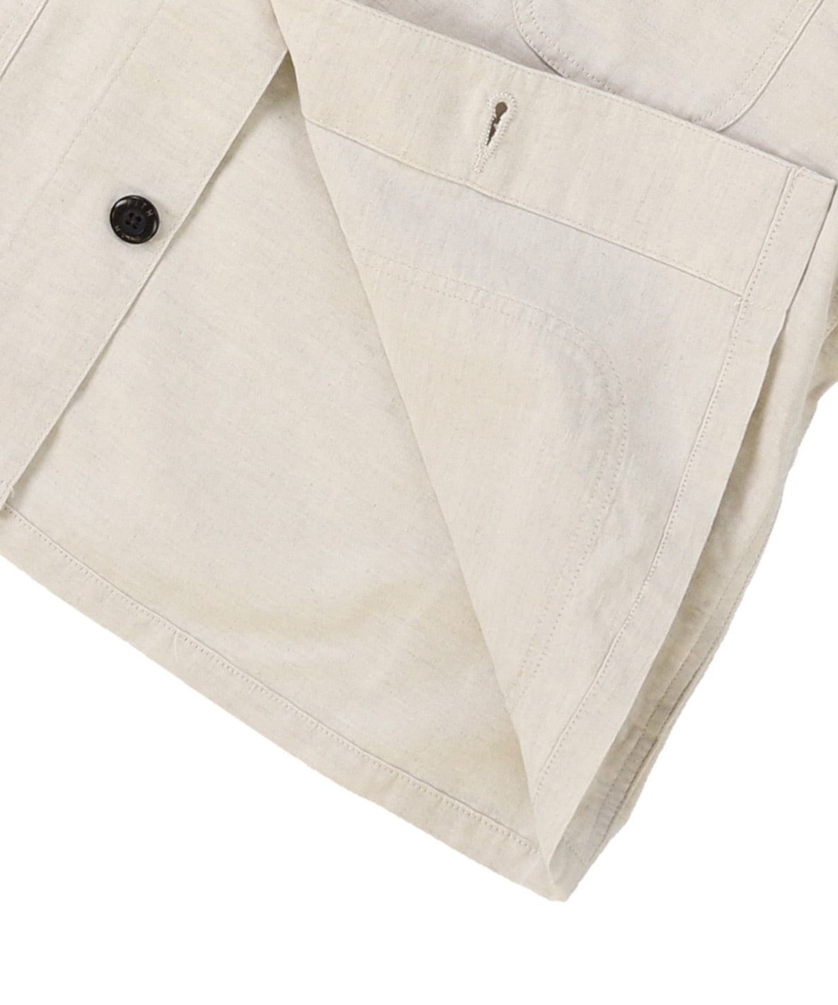 Cotton and Linen Weathercloth L/S Jacket