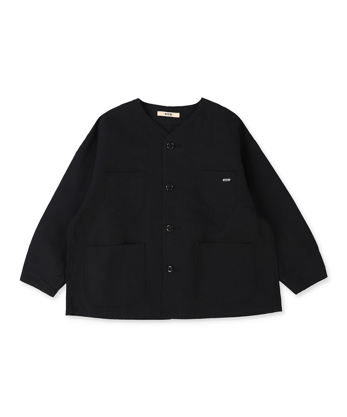 Cotton and Linen Weathercloth L/S Jacket
