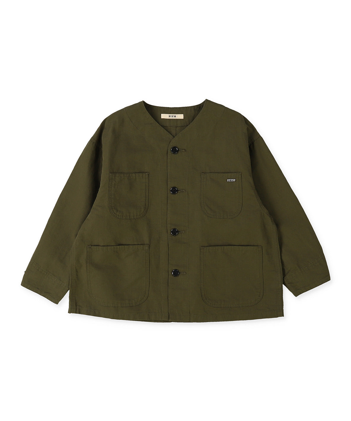 Cotton and Linen Weathercloth L/S Jacket
