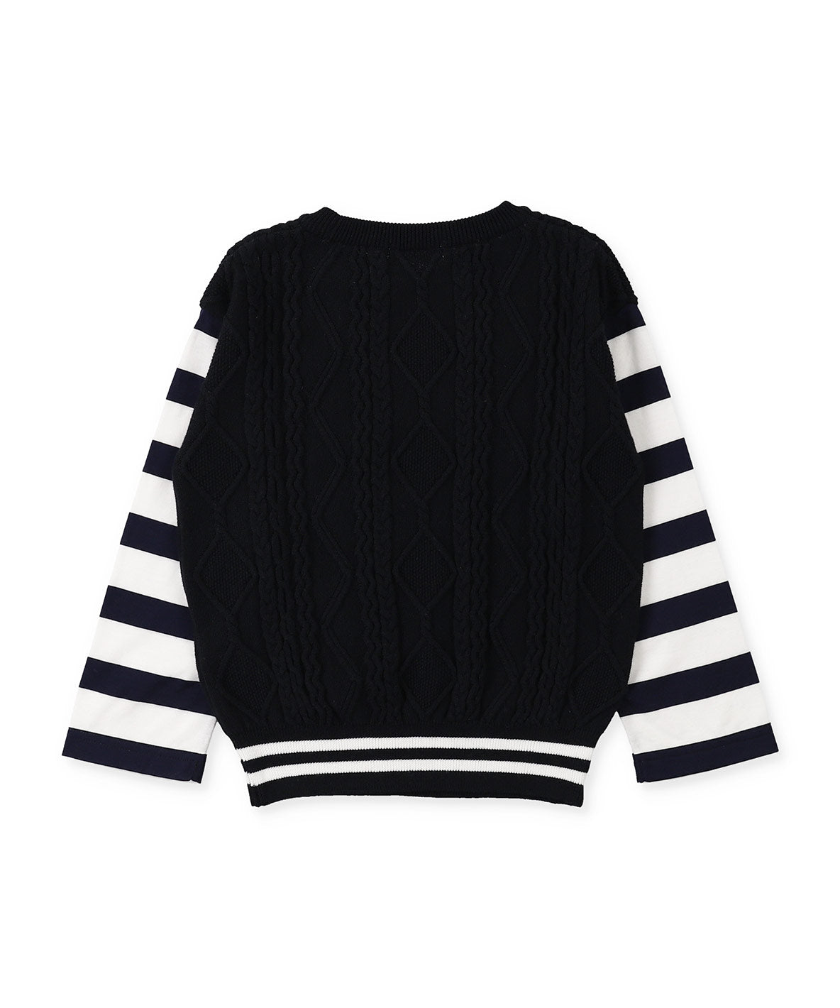 Cotton and Striped TEE